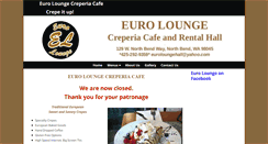 Desktop Screenshot of euroloungecreperia.com